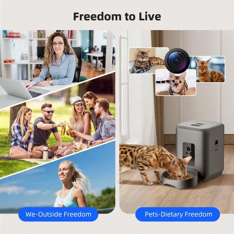 SnackCam™ - Smart Feeding Station with Live HD Camera