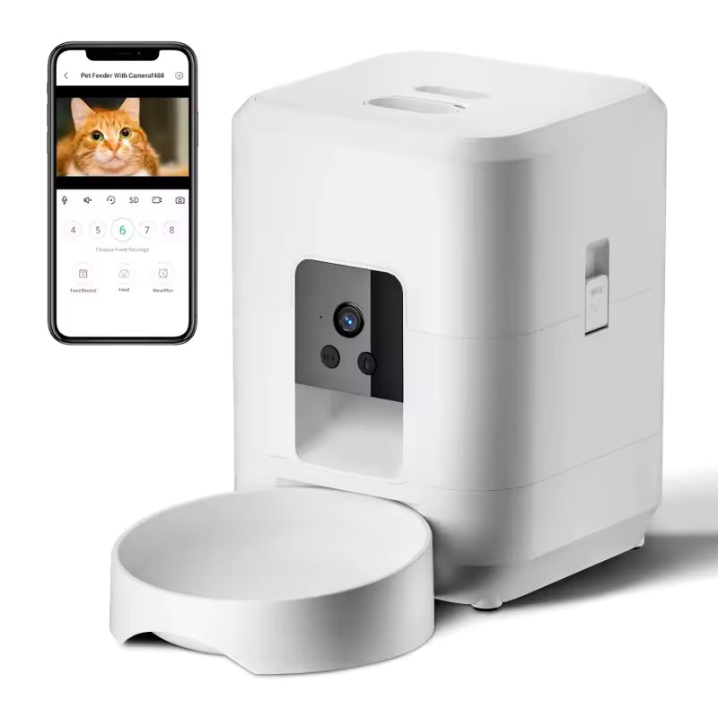 SnackCam™ - Smart Feeding Station with Live HD Camera